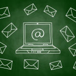 Email with computer