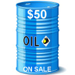 $50 oil barrel