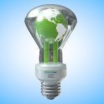 Environment - energy -lightbulb