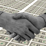 Banking - loan - money - handshake - advising