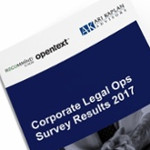Legal Ops Survey Results: AI, InfoSec, and the Cloud