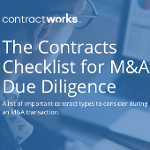 Dowload: The Contracts Checklist for M&A Due Diligence